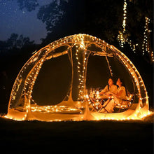 3/3.6m Transparent Clear Bubble Dome Tent Outdoor Event Party Camping Cafe Dining Plastic PVC Sun Room Tents