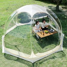 3/3.6m Transparent Clear Bubble Dome Tent Outdoor Event Party Camping Cafe Dining Plastic PVC Sun Room Tents