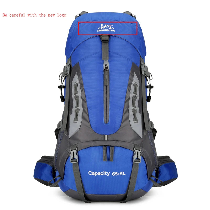 Men's 65L Large Camping Backpack Travel Bag Women Luggage Hiking Shoul – Econemo
