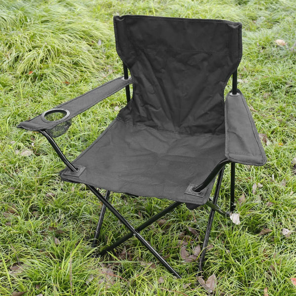 Camping Folding Fishing Chair With Carrying Bag 600D Oxford Cloth Portable Leisure Chair Outdoor Aluminum Alloy Storage Chair