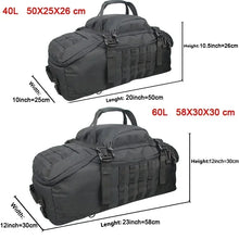 40L 60L 80L Waterproof Travel Bags Large Capacity Luggage Bags Men Duffel Bag Travel Tote Weekend Bag Duffel Bags