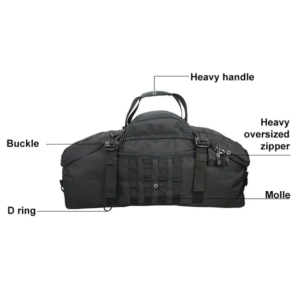 40L 60L 80L Waterproof Travel Bags Large Capacity Luggage Bags Men Duffel Bag Travel Tote Weekend Bag Duffel Bags