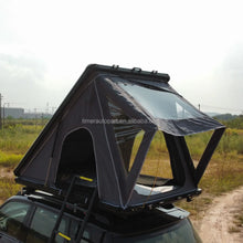 Best Outdoor Suv Car Offroad Travel Hiking Camper Van Aluminium Triangle Hard Shell Rooftop Waterproof Camping Tent For Sale