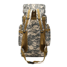 Outdoor Camouflage Men's Backpack, Large Space Waterproof Outdoor Military Backpack, Men's Travel Backpack, Hiking Backpack