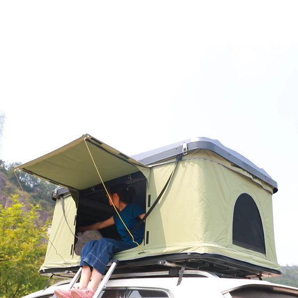 Outdoor Camping Clam Shell Roof Top Tent Roof-Top-Tent-For-Sale Light Weight  Gazebo  네이처하이크  Lanshan 2 Pro